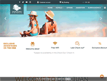 Tablet Screenshot of donjuanhotels.com